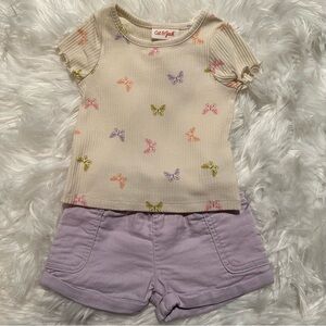 Cat‎ & Jack Toddler Girl 2 Piece Matching Set Size 12 months